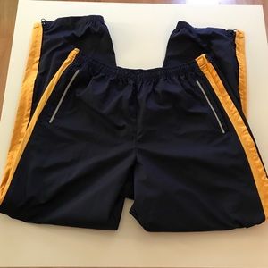 Like New Bike Performance Nylon Side Zip Pants